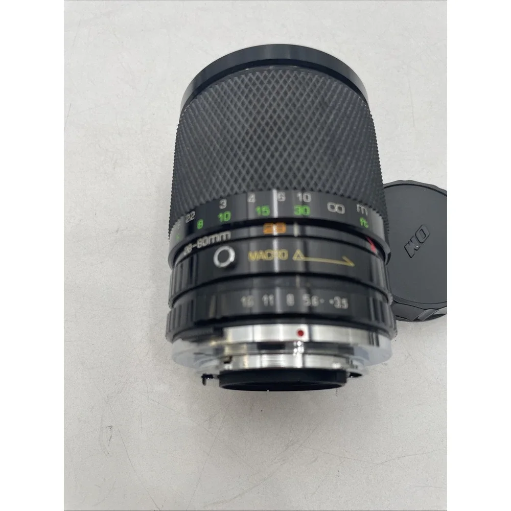 Vintage Soligor MC C/D Zoom+Macro  28-80mm F:3.5-4.5 Camera lens w/case